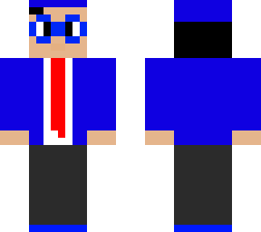 blue cartoon guy
