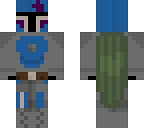 blue mandalorian