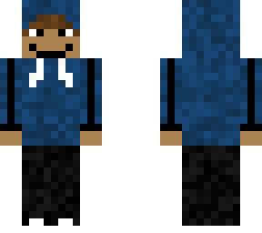 boy with blue hoodie