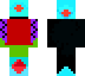 colorful person