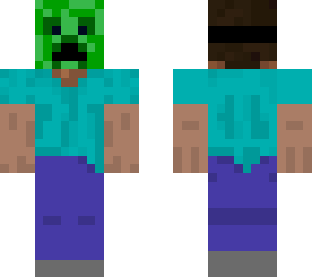 creeper mask steve
