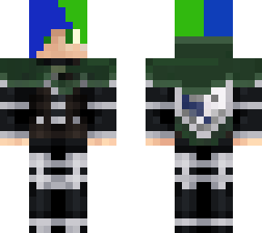 eren blaze verde e blu