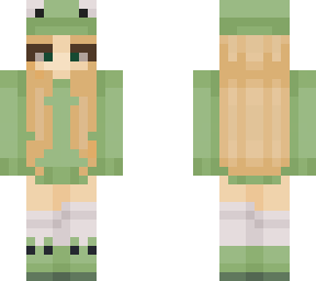 frog girl by ameliajay, just one that looks like me