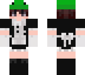 frog hat maid boy