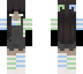 green and purple stripes