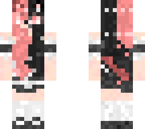 kuromi inspired maid cat
