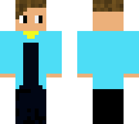 light blue suit