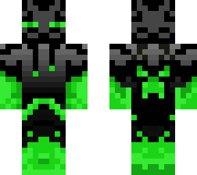 lime enderman gamer