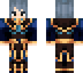 mad's sona! (blue fire nation clothes)