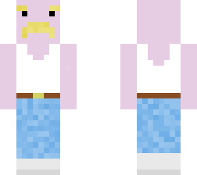 moustached man