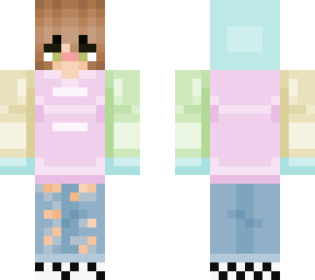 multicolored hoodie