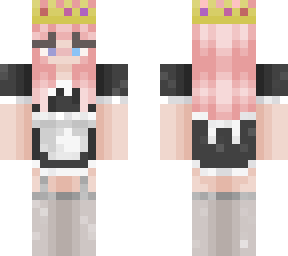my skin in a maid outfit bc why not