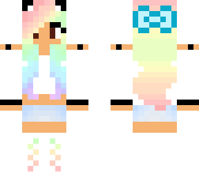 pastel panda girl