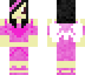 pink girl in crop top (but with wing!!!)