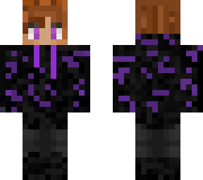 purple and black