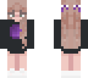 purple design girl