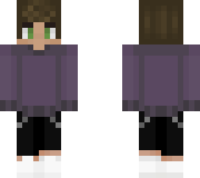 purple shirt