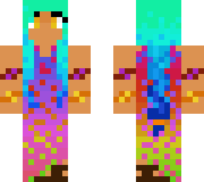 rainbow dot girl?