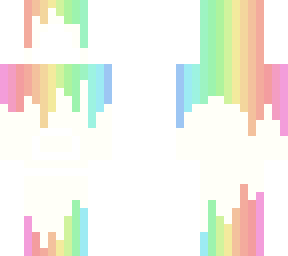 rainbow drip outfit