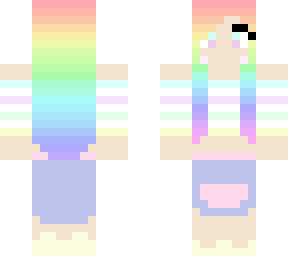 rainbow girl