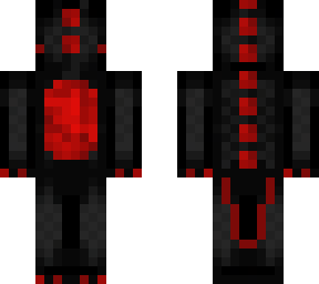 red / black dino