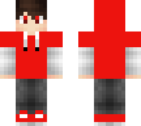 red hoodie