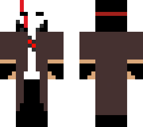 red mask