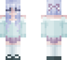 seafoam meets lavender ~ pce