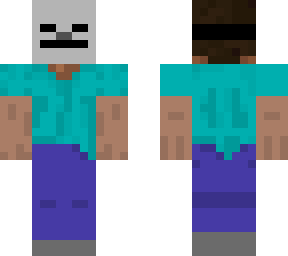 skeleton mask steve