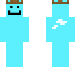 skylar's skin - neon blue