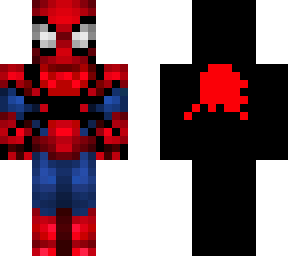 spiderman but twist on back