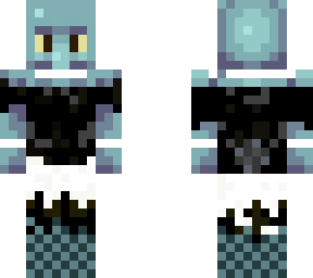 squidward in bunny outfit??