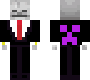 suited skeleton