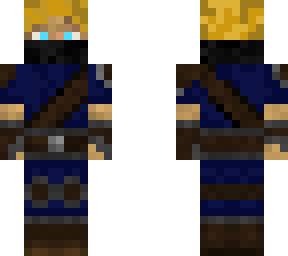 tigerboy06's ranger but with a blue color and blonde hair w/ blue eyes