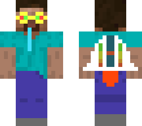 wierd looking jetpacked steve