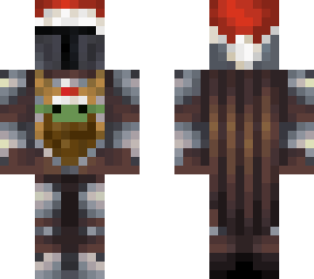 xmas mandalorian + xmas baby yoda