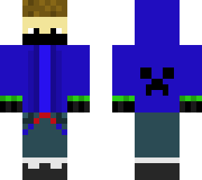 a boy skin that i worked 30 minutes on now with long sleves
