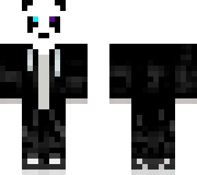 a torn style panda