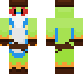 adventurer ( casual's humanoid animals ( treefrog )
