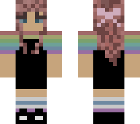 axmee - rainbow overalls