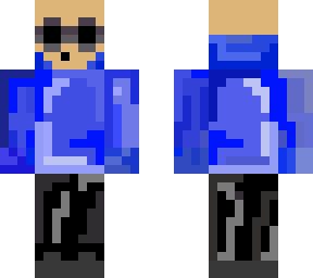 bald dude- blue