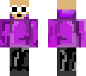 bald dude- purple