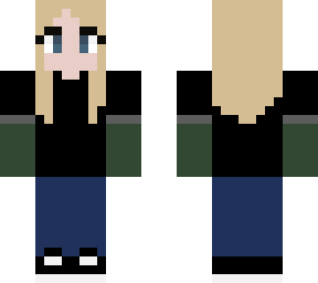 blonde hair girl soot jersey puckluck