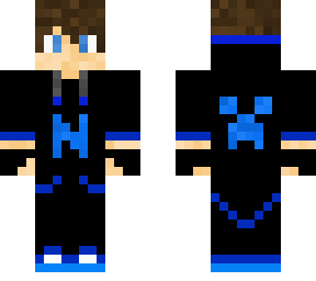 blue gamer boy