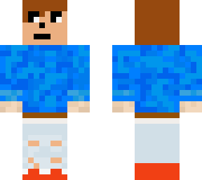 blue hoodie boy