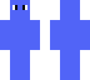 blue man