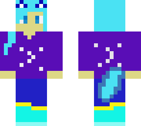 blue wolf girl :)