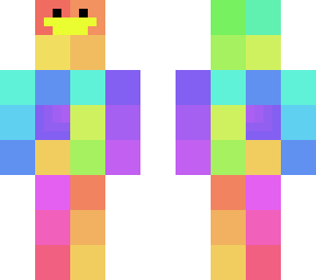 color block bird