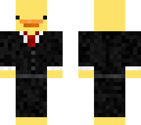 duck with suit