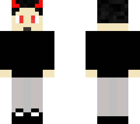 dude with demon horns